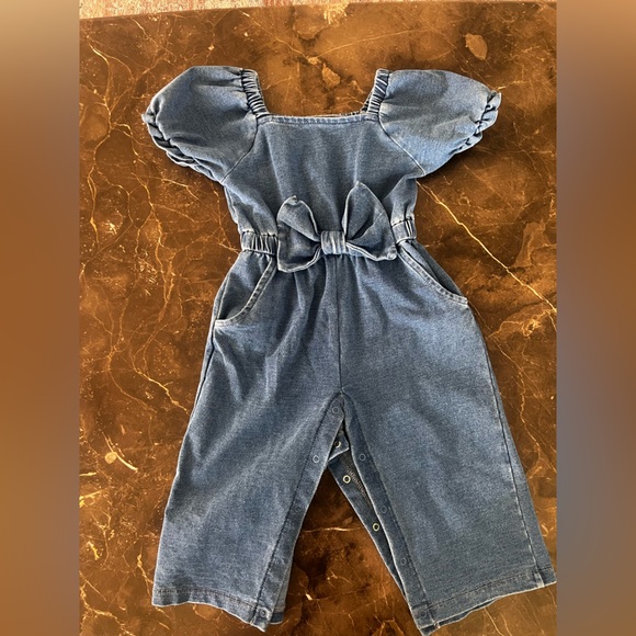 Habitual kids Stretch Denim romper - Picture 1 of 2